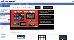 Desktop Screenshot of noritake-vfd.com